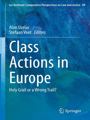 cover image of Class Actions in Europe